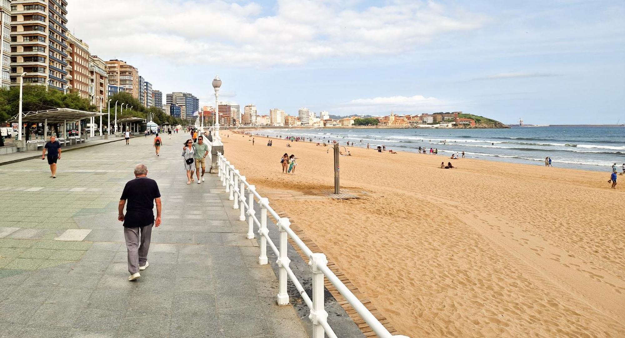 Espacio Moderno En Gijon Playa Exteriér fotografie
